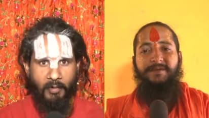 Mahamandaleshwar Vishnu Das Maharaj (L) and Mahant Sitaram Das Maharaj (R) (Photo/ANI)