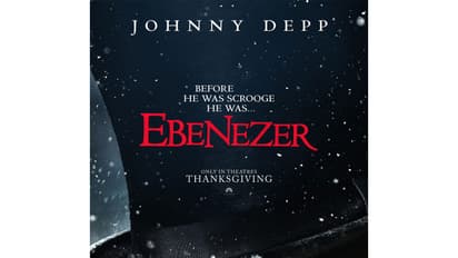 'Ebenezer' poster (Photo/Instagram/@johnnydepp)