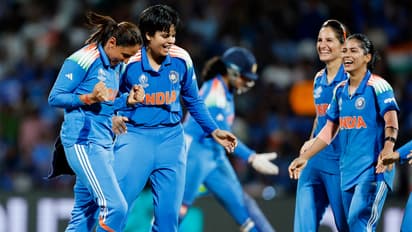 Indian women's team players celebrating (Photo: ANI)