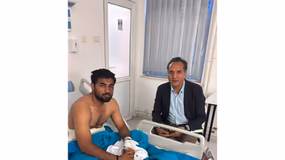Embassy officials in Romania meet Indians rescued from vessel attacked in Black Sea (Photo/X@eoiromania)