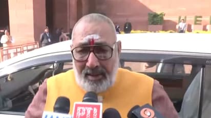 Union Minister Giriraj Singh (Photo/ANI)