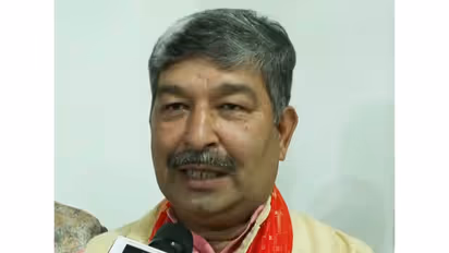 Dinesh Arya, BJP candidate for 2026 RS biennial election in Uttarakhand (Photo/ANI)