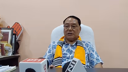 Arunachal Congress chief Bosiram Siram (Photo/ANI)
