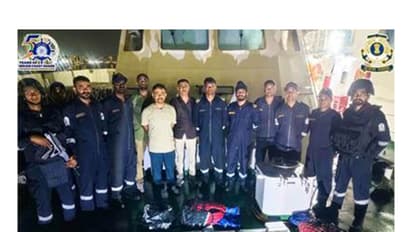 Indian Coast Guard conducts Anti-Smuggling operation at Gujarat (Photo/PIB)