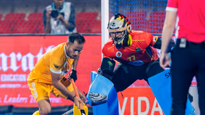 Players in action during Men's Hockey India League. (Photo/HIL)
