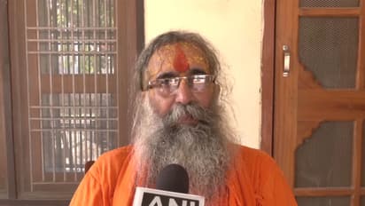 Shri Ram Janmabhoomi Teerth Kshetra trustee Mahant Dinendra Das (Photo/ANI)