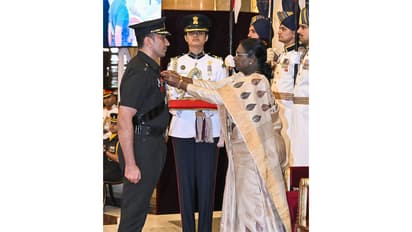 Major Arshdeep Gill (Photo/ANI)