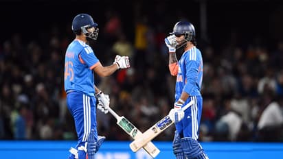 India cricket team players at Hagley Oval. (Photo: ANI)