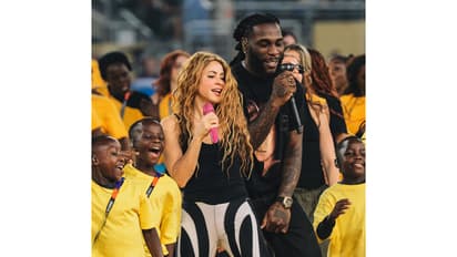 Shakira with Burna Boy (Photo/Instagram/@shakira)