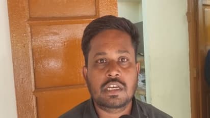 Swapnil Borge, father of newborn baby killed in fire tragedy (Photo/ANI)