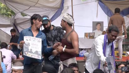 CJP lead protests continue at Jantar Mantar (Photo/ANI)
