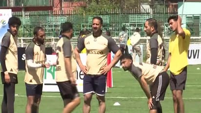 Players during a match in the National Touch Rugby Championship. (Photo/ANI)