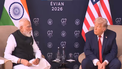 Prime Minister Narendra Modi and US President Donald Trump during bilateral meeting on sidelines of G7 Summit in France (Photo/X/@WhiteHouse)