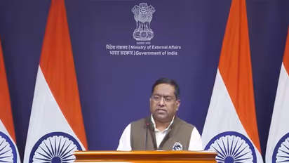 Ministry of External Affairs Spokesperson Randhir Jaiswal (Photo/ Youtube @MEAIndia)