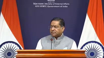 MEA spokesperson Randhir Jaiswal (Photo/ANI)