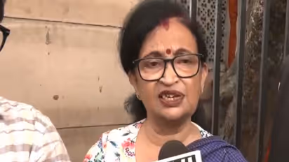 Former West Bengal TMC president Chandrima Bhattacharya (Photo/ANI)