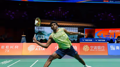 Indian shuttler Ayush Shetty. (Photo: Badminton Asia Championships)
