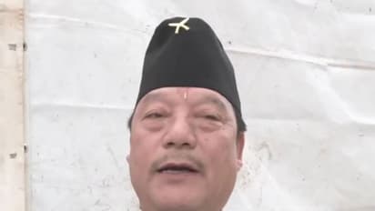 Chief of Gorkha Jana Mukti Morcha (GJMM), Bimal Gurung (Photo/ANI)