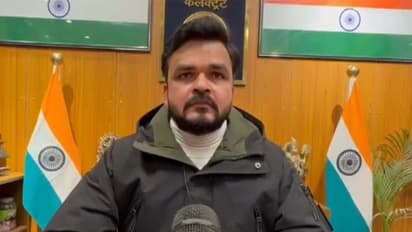 Ajay Umar Dwivedi (DM, Rampur) (Photo/ANI)