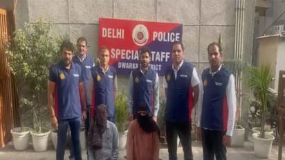 Delhi police arrested two accused in murder case (photo/ANI)
