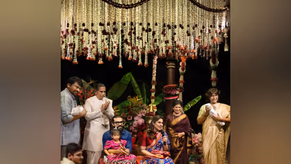 Chiranjeevi announces twins' names (Photo/Instagram@chiranjeevikonidela)