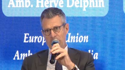 EU Ambassador to India Hervé Delphin (Image: ANI)