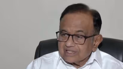 Former Union Minister and Congress leader P Chidambaram (Photo/ANI)
