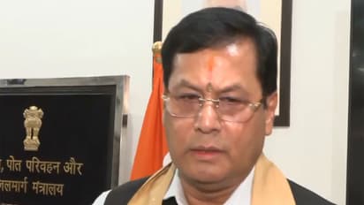 Union Minister Sarbananda Sonowal (Photo/ANI)