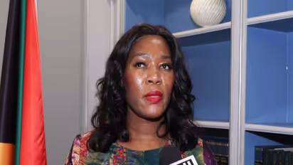 South Africa's Deputy Minister of International Relations and Cooperation, Anna Thandi Moraka (Photo/ANI)