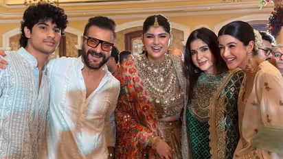 Anshula Kapoor, Shanaya Kapoor, and other members of the Kapoor family (Photo/instagram/@maheepkapoor)