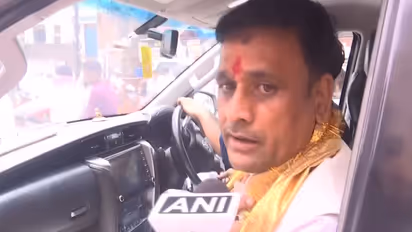 BJP candidate for the Datia Assembly by-election, Ashutosh Tiwari (Photo/ANI)