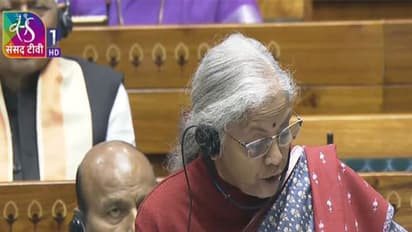 Finance Minister Nirmala Sitharaman (Image: Sansad TV)