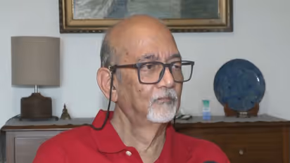 Former Indian Ambassador to Iran Dinkar P Srivastava (Photo/ANI)