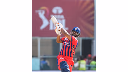 LSG skipper Rishabh Pant (Photo: ANI)