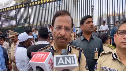 Hyderabad City Police Commissioner VC Sajjanar (Photo/ANI)