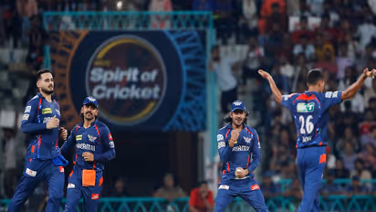 LSG players celebrating (Photo: ANI)