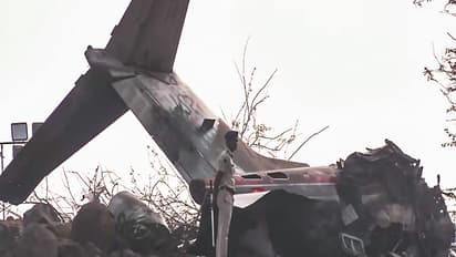 Visuals from the crash site of Ajit Pawar's plane (File Photo/ANI)