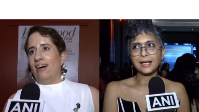 Guneet Monga, Kiran Rao (Photos/ANI)