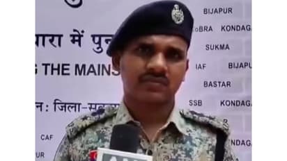 SP Sukma Kiran G Chavan (Photo/ANI)