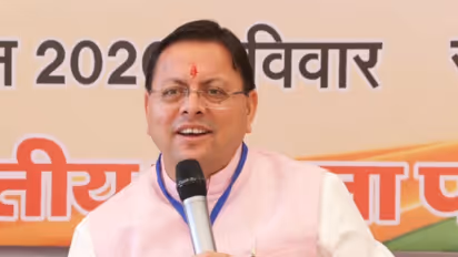 Uttarakhand Chief Minister Pushkar Singh Dhami (Photo/ANI)