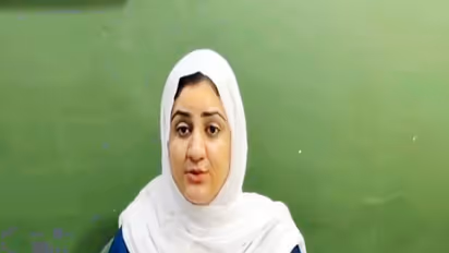 Rajasthan Samgrah Kalyan Sansthan (RSKS India) representative Darakhshan Hassan Bhat (Photo/UNHRC)