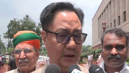 Union Minister of Parliamentary Affairs Kiren Rijiju (Photo/ANI)