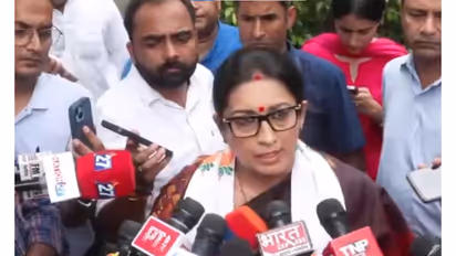 BJP National General Secretary Smriti Irani (Photo/ANI)