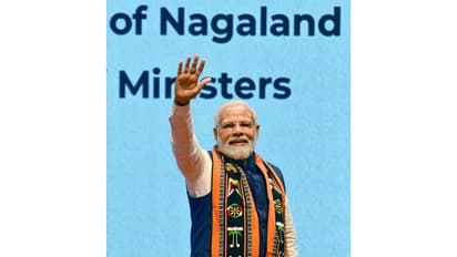 PM Narendra Modi in Nagaland in 2023 (Photo/ANI)