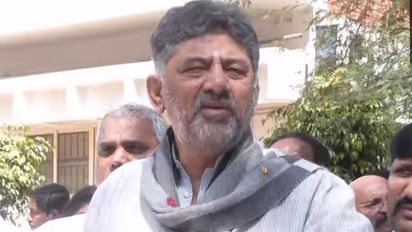 Karnataka Deputy Chief Minister DK Shivakumar (Photo/ANI)