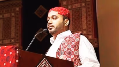 Jeay Sindh Freedom Movement (JSFM) Chairman, Sohail Abro (Photo/ANI)