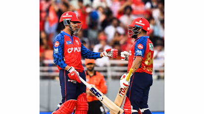 Priyansh Arya and Prabhsimran Singh. (Photo: ANI)