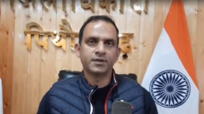 Pithoragarh District Magistrate Ashish Bhatgain (Photo/ANI)