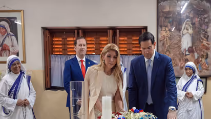 US Secretary of State Marco Rubio at Missionaries of Charity (Photo/X@SecRubio)