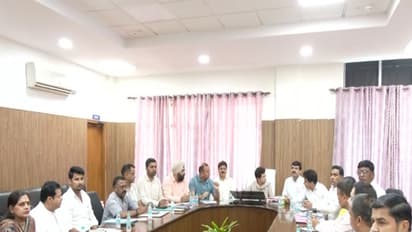 Kumari Selja holds meeting with party office bearers in Dehradun (Photo/ANI)